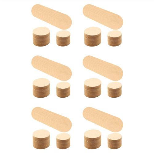 2100 Pcs Replacement Paper Filters Round Coffee Maker Disposable for