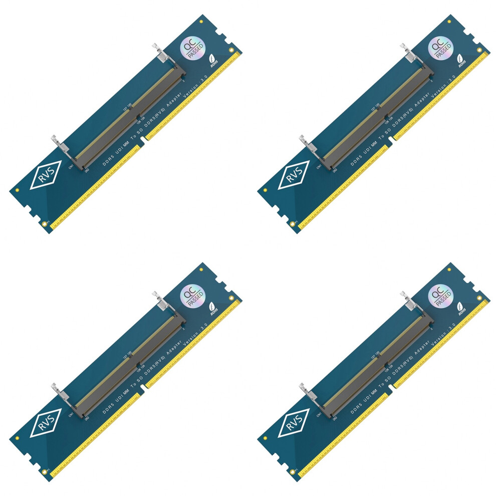 Photos - Laptop Part 4X Laptop DDR5 RAM to SO U-DIMM Desktop Adapter Card, Memory Tester Co