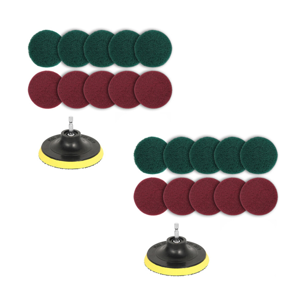 22Pcs Power Scrubber Brush Set Polishing Pad For Drill Powered Tile Sc 4852426855940