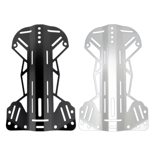 Scubas Diving BCD Technische duikachterplaathardware voor-Zilver 1