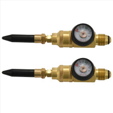 2X Helium Tank Latex Balloon Inflator Regulator with Gauge for G5/8 Va