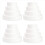 16 Pack Foam Cake Dummy for Decorating and Wedding Display,Sculpture,M 1