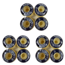 12Pcs Skateboard Wheels 54mm PU Hardness Skate Board 85A Longboard fo