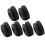 6PCS Radiator Assembly Upper Insulator Mounts Bushing Rubber Black Fit 1