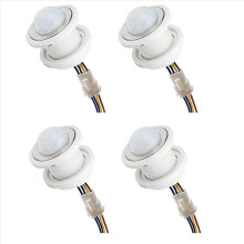 4X Mini Motion Sensor Light Switch 110-220V PIR Smart Detection Time D