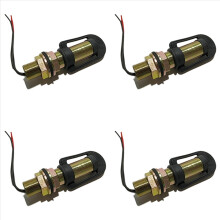 4X Rotating Flashing Amber Beacon Flexible DIN Rod Tractor Mounting Br