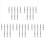 40 mini-barres de levier plates multifonctions en acier inoxydable 1