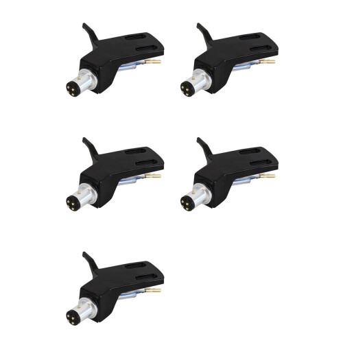 5X Turntable Headshell Aluminium Alloy Record Needle Replacement Phono