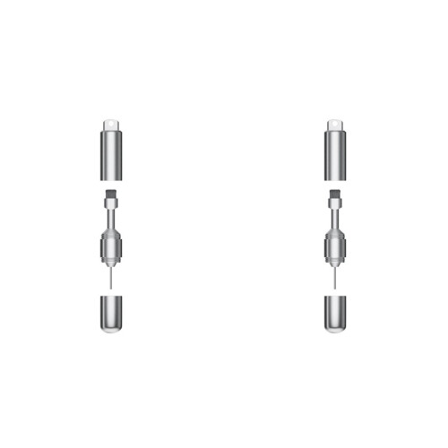 2X 2 in 1 SIM Card Tray Removal Tool Portable Mini Keychain Eject Pins