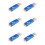 6x 2GB USB 2.0 Flash U-schijf blauw 1