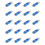 20X 2GB USB 2.0 Flash U Disk Blue 1