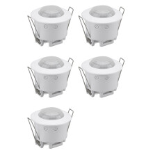 5X Ceiling Recessed PIR Motion Sensor Infrared Adjustable Detector for