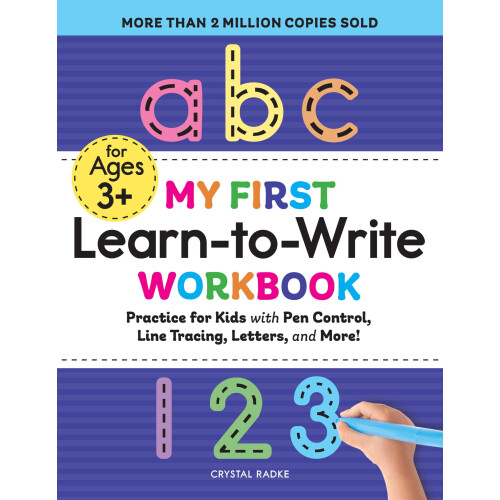 My First Writing Workbook Pen Control Line Tracing Letters Practice for Kids