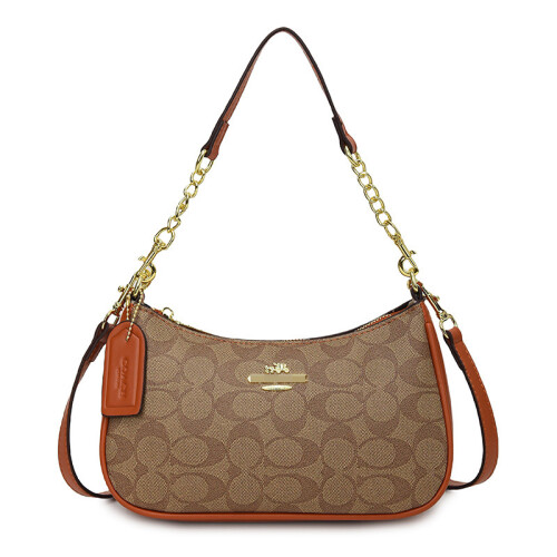 Classic Monogram Underarm Bag – Versatile Chain Shoulder & Crossbody Handbag
