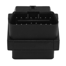 till 2 OBDII-portförlängningskonverterare OBD2-omvandlare Bärbar 16-polig hane till dubbel hona-adapter för förlängare