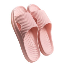 Chinelo feminino Wioihee – Sandálias casuais de dedo com calcanhar acolchoado e solado antiderrapante, rosa, tamanho 8,5 (40–41)