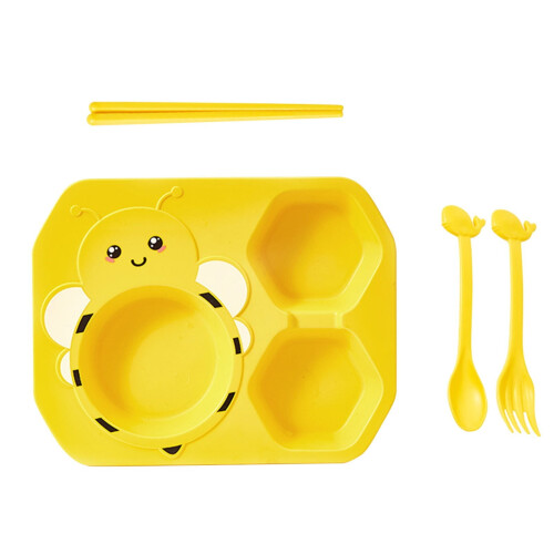 Children's Tableware Set Little Bee Design 1-Piece