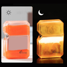 Classic Flame Mini Ficktändare – Lysande Kviksand, Vindtät & Vattentät, Fluorescerande Gåva (Ingen Gas) – Kompatibel med Refill