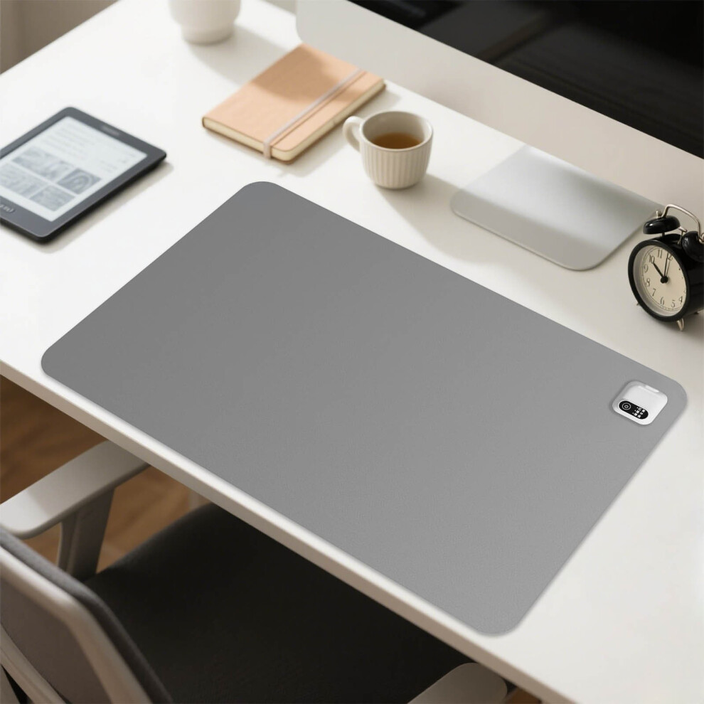 Under $5 Carbon Fiber Heating Desk Mat Hand Warmer, 60X36cm Large Keyboard Mouse Pad With Temperature Control, Office Home Desktop Warmer 9448483049757