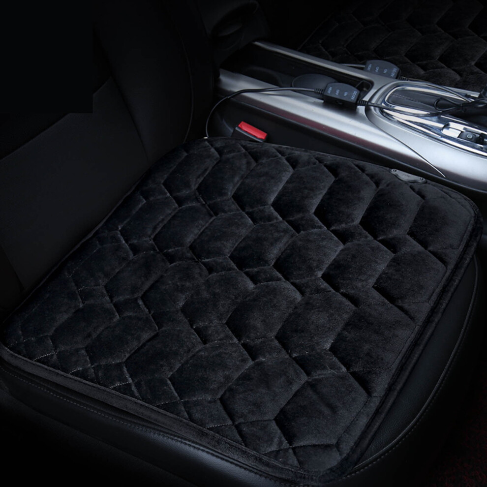 12V 24V Heated Car Seat Cushion With Temperature Control Portable Car Heating Pad For Back And Seat Winter Driving Comfort 9448483050357