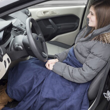 12V Car Heating Blanket, Constant Temperature Electric Throw Blanket For Vehicle Use, Travel Blanket With Soft Fabric And Fast Heating