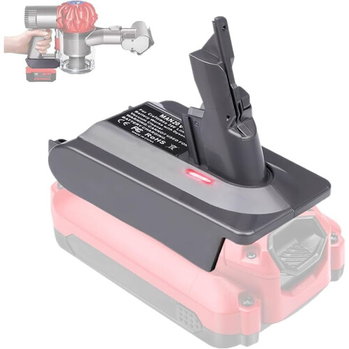 Dyson V6 V7 V8 Battery Adapter 20V Compatible