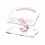 Acrylic Laptop Stand Pink Ergonomic Foldable 360 Rotating 1