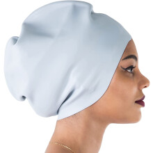 Extra Large Silicone Swimming Cap for Long Thick Curly Hair