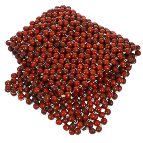 MLINS Wood Bead Seat Cushion Breathable 1 Pc