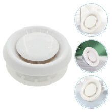 Air Duct Vent Cover ABS 1Set Round Ceiling Mounted