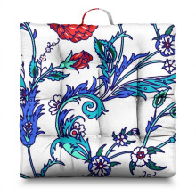 Paisley Meditation Floor Pillow Boho Square 22x22