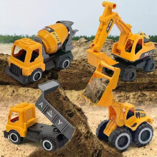 Classics Mighty Dump Truck - Műanyagból készült, Sárga Játék Építőipari Teherautó, Fiúknak és Lányoknak, Gyerekeknek, Kisgyermekeknek,