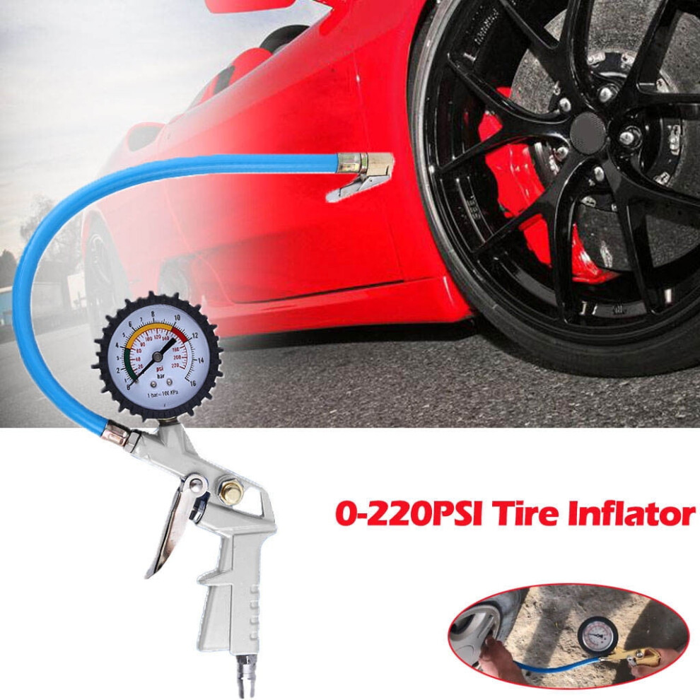 Tire Inflator With Digital Gauge 0-220 Psi 902370298400