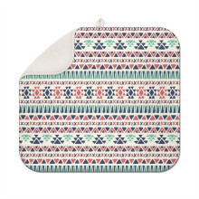 16x18 Inch Boho Kitchen Dish Drying Pad Reusable Washable Super Absorbent Microfiber Dish Drainer Mat for Coffee Bar and Kitchen
