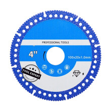 Disco da taglio in acciaio legato ad alte prestazioni per smerigliatrice angolare, multiuso per legno, metallo, plastica e piastrelle, con design