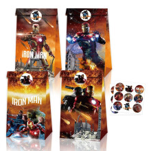 Iron Man Partytüten, 24 Stück