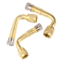 3PCS Tire Air Valve Extension Stems Compatible with Car Motorcycle Truck RV for Easy Inflation