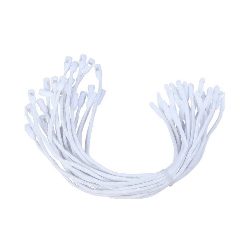 BE-TOOL200PCS Σχοινί Ετικετών Ρούχων, Κορδόνι Κρεμαστής Ετικέτας, Σχοινί, Γάντζος,