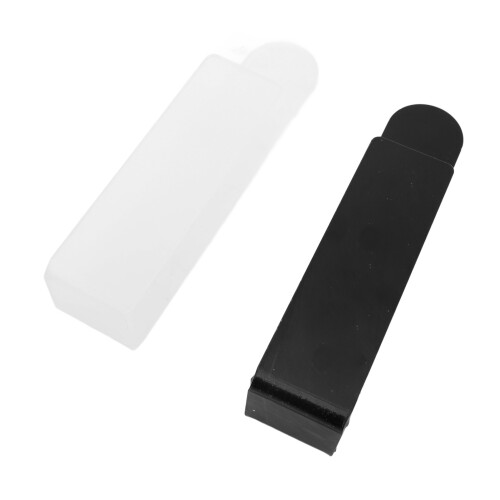 2PCS U-Shape Plastic Wall Mount Towel Racks with Adhesive, Bathroom & Kitchen