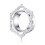 Dilatatori per orecchie, plug, argento, pendente, tunnel per carne, 10 mm 1
