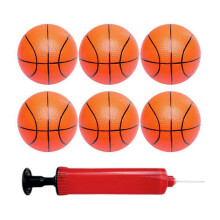 Mini PVC Inflatable Basketball for Kids Wear-Resistant