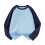 Kleinkind-Sweatshirt Raglan Einfarbig Langarm Rundhals 1