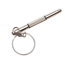 Silbernes Brillen-Schraubendreher-Reparaturset, 3-teiliges Mini-Set