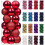 Boules de Noël SRUILUO incassables, lot de 24, 30 mm 1