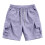 Herr Cargoshorts Lila XXL 7 tum innerbenslängd 1