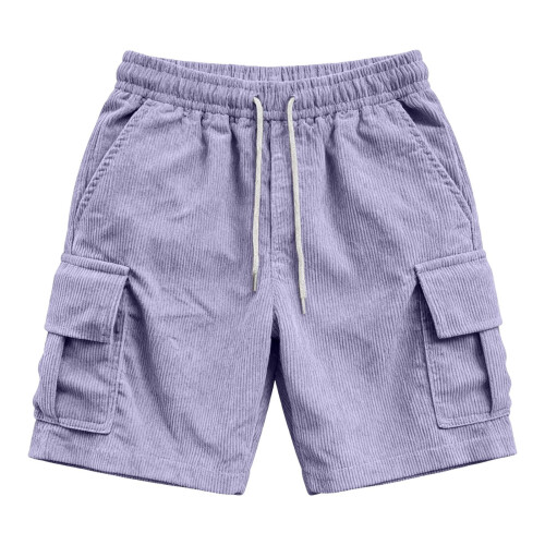 Herr Cargoshorts Lila XXL 7 tum innerbenslängd