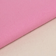 Cotton Canvas Fabric Pink 39 x 59 Inches