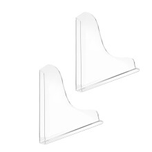 Clear Shower Splash Deflectors Set of 2