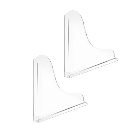 Clear Shower Splash Deflectors Set of 2