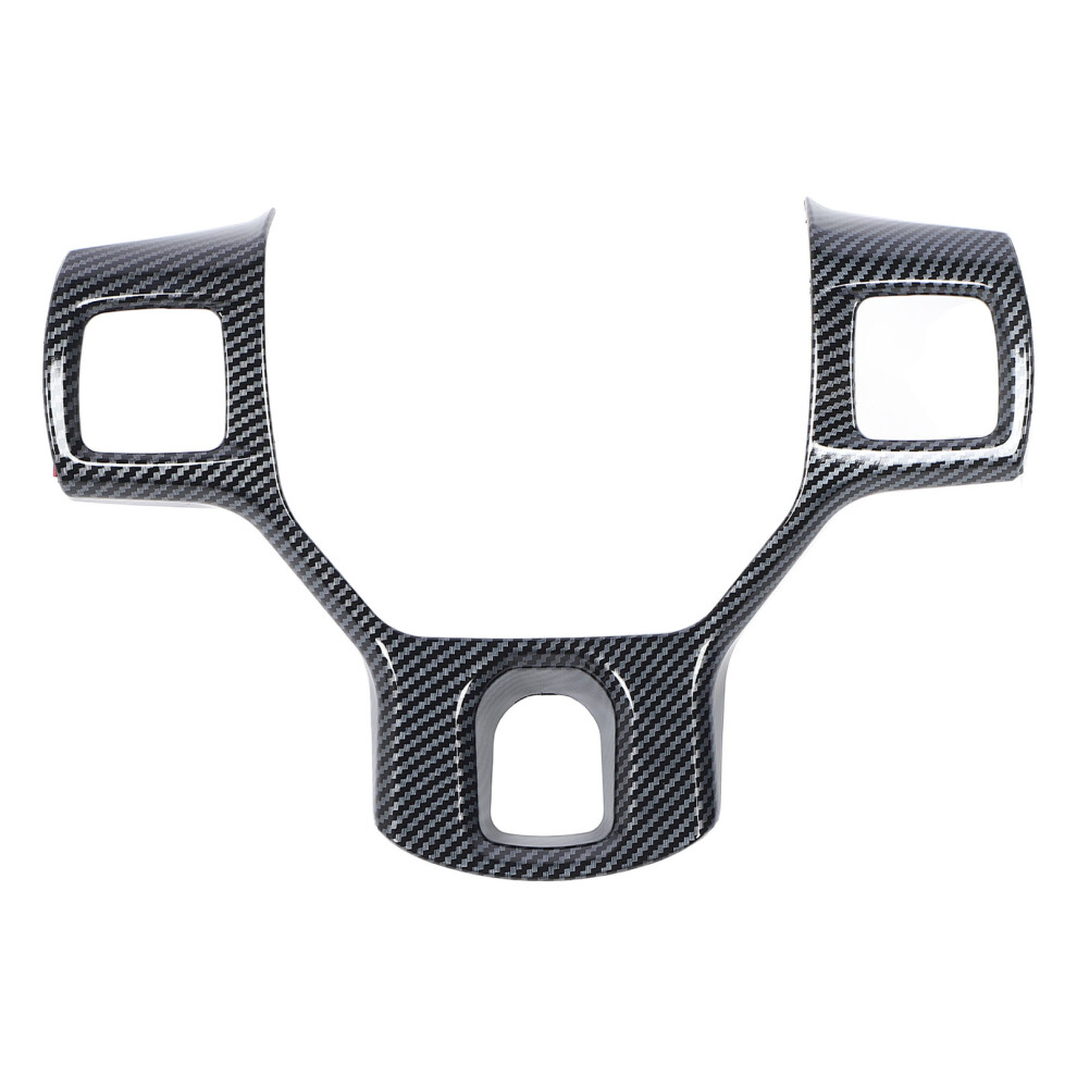 Carbon Fiber Steering Wheel Cover Trim For 1500 2500 3500 2011-2018 9441391822535